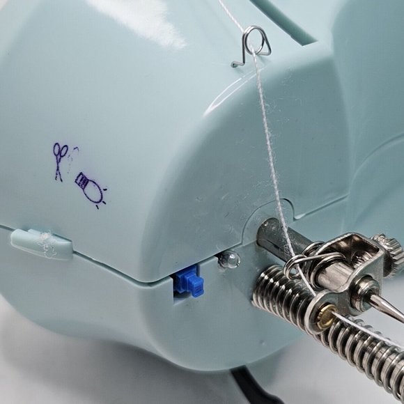 Mini Sewing Machine for Beginner Dual Speed, Space Saver, Portable -Green Aqua - Picture 6 of 13